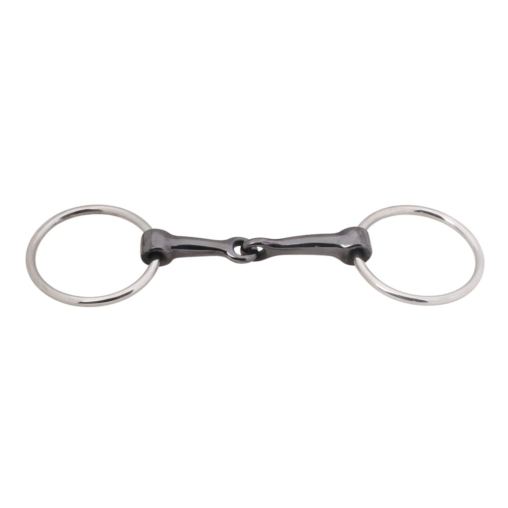 Loose Ring Snaffle Single Jointed Sweet Iron Bit