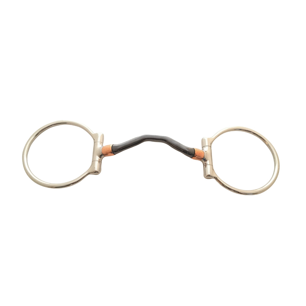 Western Dee Bit Sweat Iron Cambridge Mullen Mouth with Copper Rollers