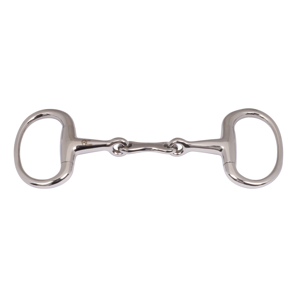 Dr Bristol Eggbutt Bit with Flat Concave Link