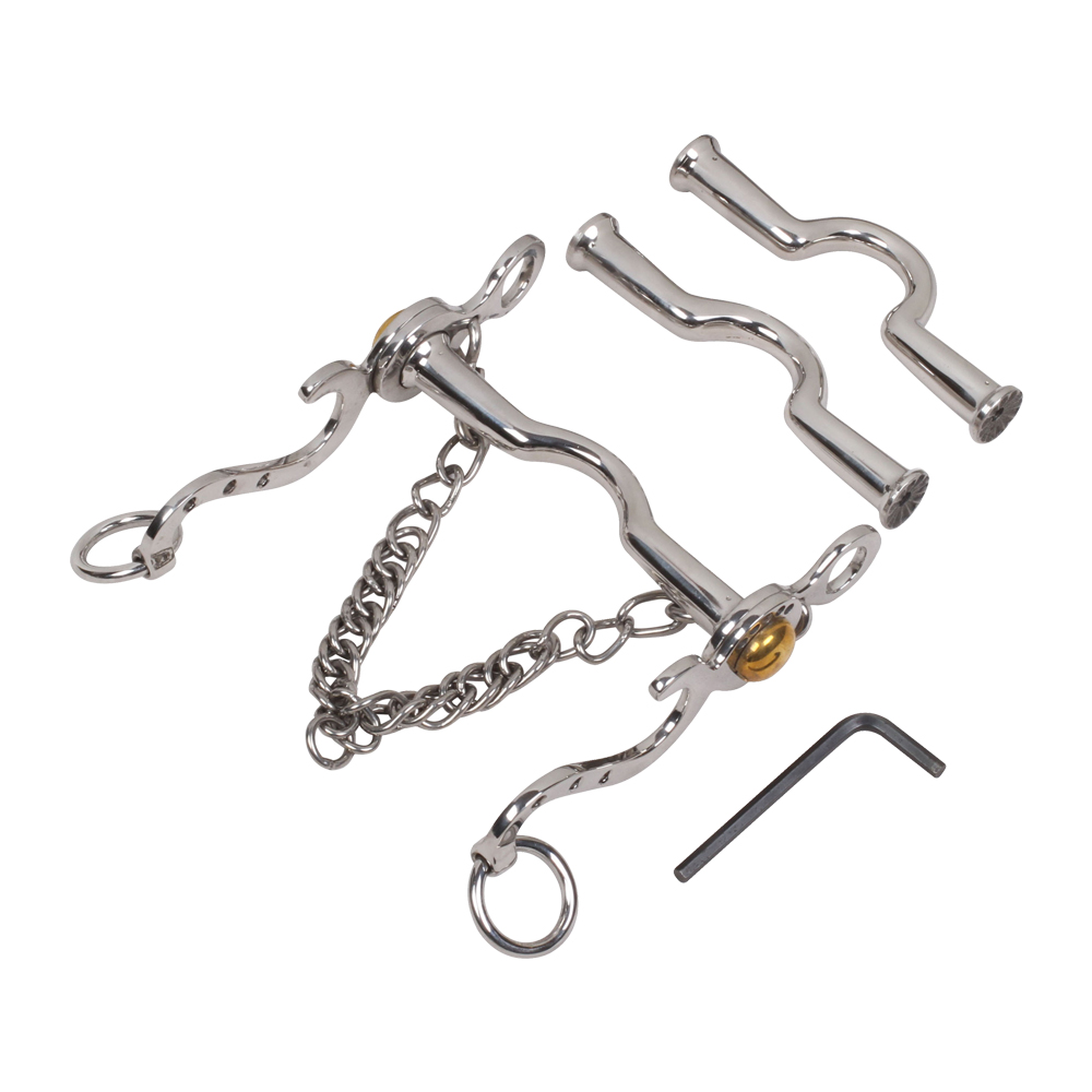 Weymouth Adjustable System without Loop, Fitted with High Port