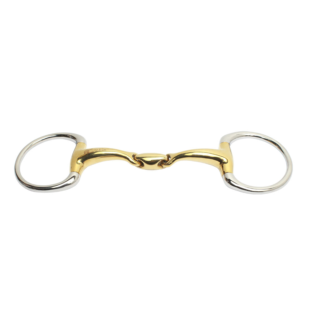 Eggbut Curved Mouth Double Jointed Bit with KK Link