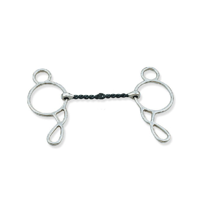 Little Wonder Gag Bit W/Twisted Wire Mouth