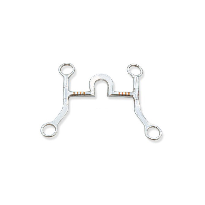 Reining Horse Thumb Print Mouth Bit
