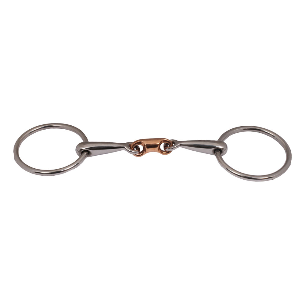 Loose Ring Double Jointed Bit with Curved Copper Link