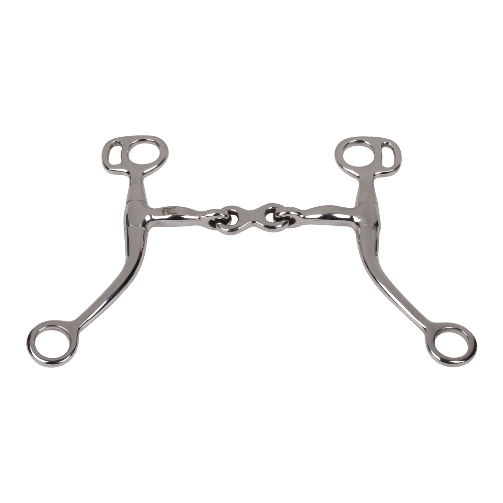 Tom Thumb Double Jointed Bit Bent Cheeks